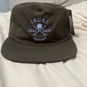 Jack surfboards huntington beach california flat bill snapback